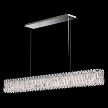 Schonbek 1870 RS8352N-51S - Sarella 11 Light 120V Linear Pendant in Black with Clear Crystals from Swarovski