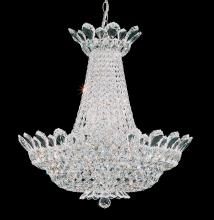  5871R - Trilliane 24 Light 120V Pendant in Polished Stainless Steel with Radiance Crystal