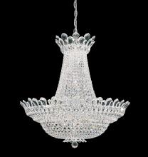  5873H - Trilliane 53 Light 120V Pendant in Polished Stainless Steel with Heritage Handcut Crystal