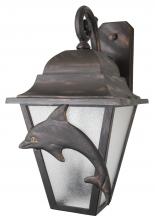  DL179066 - Americana Collection Dolphin Series Model DL179066 Large Outdoor Wall Lantern