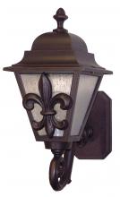  FL177063 - Americana Collection Fleur De Lis Series Model FL177063 Medium Outdoor Wall Lantern