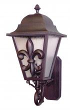  FL179063 - Americana Collection Fleur De Lis Series Model FL179063 Large Outdoor Wall Lantern