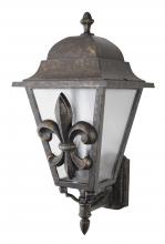  FL1799 - Americana Collection Fleur De Lis Series Model FL1799 Large Outdoor Wall Lantern