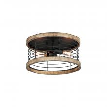  12510DWBK - Homestead-Semi-Flush Mount