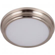  X6609-BNK-LED - X66 Series 1 Light 9" LED Flushmount in Brushed Polished Nickel