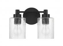  60202-FB - Lyndsey 2 Light Vanity in Flat Black