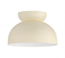  59181-CW - Ventura Dome 1 Light Flushmount in Cottage White