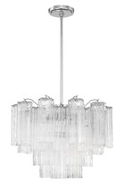  ADD-306-CH-CL - Addis 6 Light Polished Chrome Chandelier