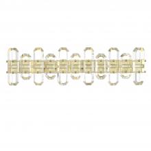 Crystorama BOL-8883-AG - Bolton 3 Light Aged Brass Bathroom Vanity