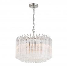  LOF-5005-PN - Lofton 5 Light Polished Nickel Chandelier