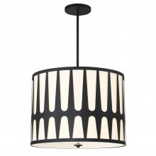  ROY-809-BK - Royston 5 Light Black Pendant