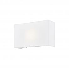  FAB-5655-WHTE - ADA Rectangle Fabric Wall Sconce