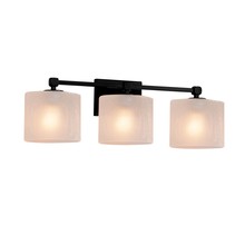  FSN-8423-30-FRCR-MBLK - Tetra 3-Light Bath Bar