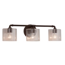  FSN-8463-30-SEED-DBRZ - Bronx 3-Light Bath Bar