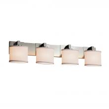  FAB-8924-30-WHTE-NCKL-LED4-2800 - Modular 4-Light LED Bath Bar