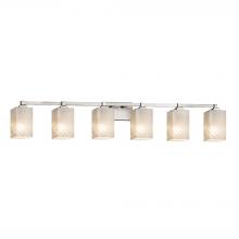  FSN-8436-15-WEVE-NCKL - Regency 6-Light Bath Bar