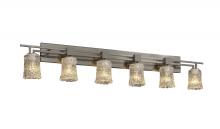  GLA-8706-16-CLRT-NCKL - Aero 6-Light Bath Bar