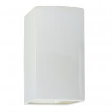  CER-5950W-WHT - Large ADA Rectangle - Closed Top (Outdoor)