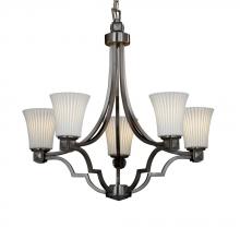  POR-8500-10-PLET-NCKL - Argyle 5-Light Chandelier