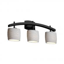  POR-8593-30-WAVE-NCKL - Archway 3-Light Bath Bar