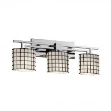  WGL-8703-30-GRCB-MBLK - Aero 3-Light Bath Bar