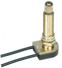  80/1413 - On-Off Metal Rotary Switch; 1-1/2" Metal Bushing; Single Circuit; 6A-125V, 3A-250V Rating;