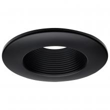  80/977 - Deep Baffle Trim; 5/6 Inch; Black Finish