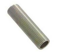  90/1060 - 3/8 IP Steel Nipple; Zinc Plated; 3" Length; 5/8" Wide