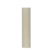  90/2531 - Plastic Candle Cover; Cream Plastic; 13/16" Inside Diameter; 7/8" Outside Diameter; 2"