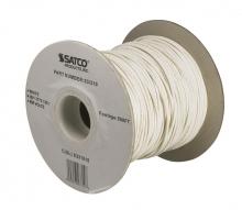  93/319 - Lighting Bulk Wire; 18/1 Stranded AWM UL 3173 125C; 500 Foot/Spool; White