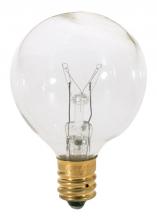  S3845 - 15 Watt G12 1/2 Incandescent; Clear; 1500 Average rated hours; 100 Lumens; Candelabra base; 120 Volt