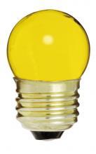  S4512 - 7.5 Watt S11 Incandescent; Ceramic Yellow; 2500 Average rated hours; Medium base; 120 Volt; Carded