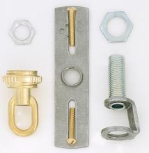  S70/350 - Screw Collar Loop Kit; Brass Finish