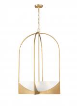  1947-38MGLD - 6 Light Chandelier