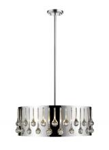  453-24CH - 6 Light Chandelier