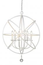  458-24MW - 6 Light Chandelier