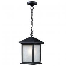  507CHM-BK - 1 Light Outdoor Chain Mount Ceiling Fixture