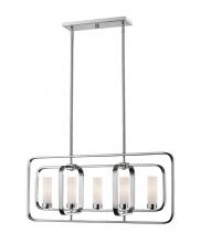  6000-5L-CH - 5 Light Linear Chandelier