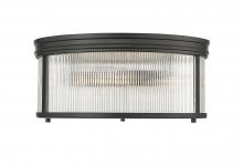  7504FR18-MB - 4 Light Flush Mount