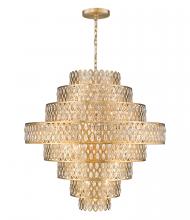  822P45-HB - 25 Light Chandelier