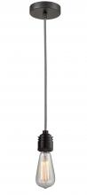  100OB-10BW-2OB - Winchester - 1 Light - 2 inch - Oil Rubbed Bronze - Cord hung - Mini Pendant