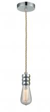  100PC-10RE-5PC - Gatsby - 1 Light - 2 inch - Polished Chrome - Cord hung - Mini Pendant