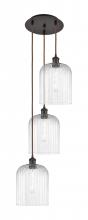 Innovations Lighting 113B-3P-OB-G559-8CL - Bridal Veil - 3 Light - 12 inch - Oil Rubbed Bronze - Cord Hung - Multi Pendant