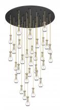  160BK-451-1P-BB-G451-5CL-20 - Owego - 31 Light - 60 inch - Brushed Brass - Multi Pendant