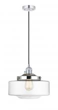  201CSW-PC-G692-12 - Bridgeton - 1 Light - 16 inch - Polished Chrome - Cord hung - Mini Pendant