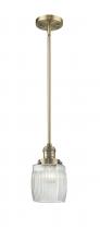  201S-BB-G302 - Colton - 1 Light - 6 inch - Brushed Brass - Stem Hung - Mini Pendant