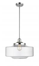  201S-PC-G692-16 - Bridgeton - 1 Light - 12 inch - Polished Chrome - Stem Hung - Mini Pendant