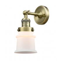  203-AB-G181S - Canton - 1 Light - 5 inch - Antique Brass - Sconce