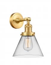  203-SG-G42-LED - Cone - 1 Light - 8 inch - Satin Gold - Sconce