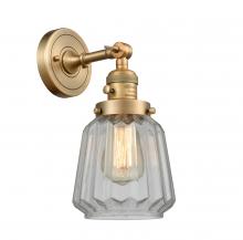  203SW-BB-G142-LED - Chatham - 1 Light - 7 inch - Brushed Brass - Sconce